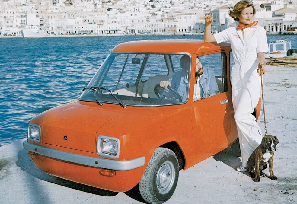First electric car